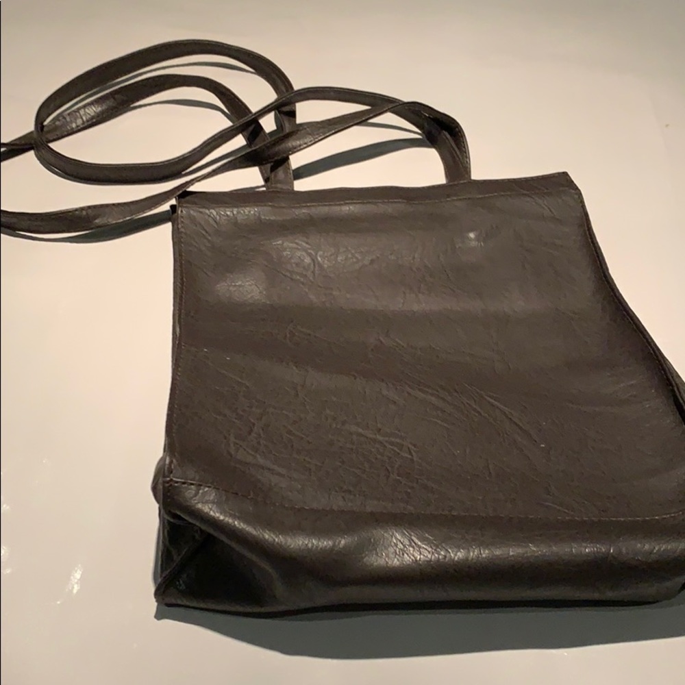 Brown shoulder bag
